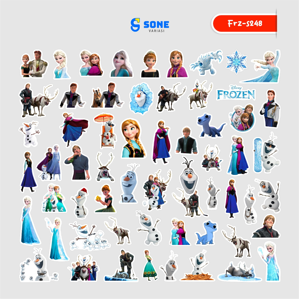 

Stiker Frozen / Vinyl Waterproof Anti Air / Sticker Kartun Aesthetic Helm Buku Journal Koper Motor Casing HP Laptop Tumbler Botol Minum Sepeda IPad Tablet Polaroid Kulkas