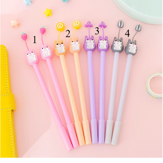 

Pulpen Karakter Boneka Buah Pena Gel Motif Karakter Lucu Pen Cute Student Korean 018