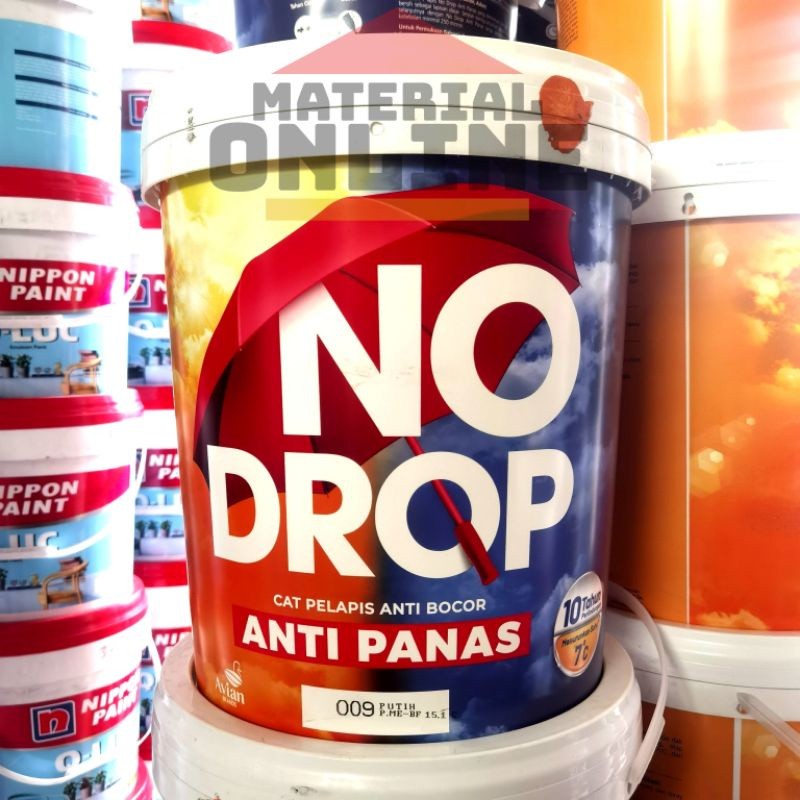 No Drop Nodrop Cat Pelapis Penolak Anti Panas Bocor bkn Heat Gard 20 Kg 20Kg Pail Pel Heatgard Inter