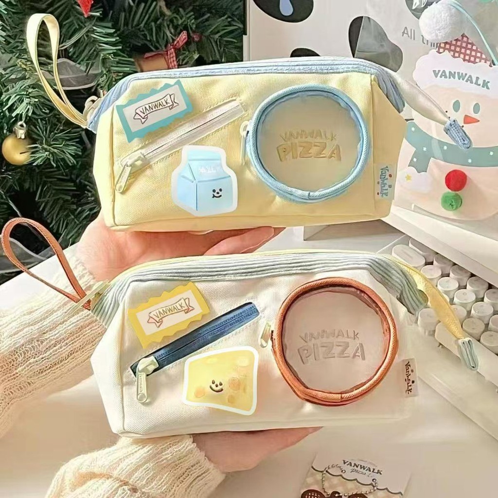 

【Ready】Kotak Pensil Aesthetic Tas PenaTempat Pencil Tas Pensil Tempat Alat Tulis Kapasitas Besar