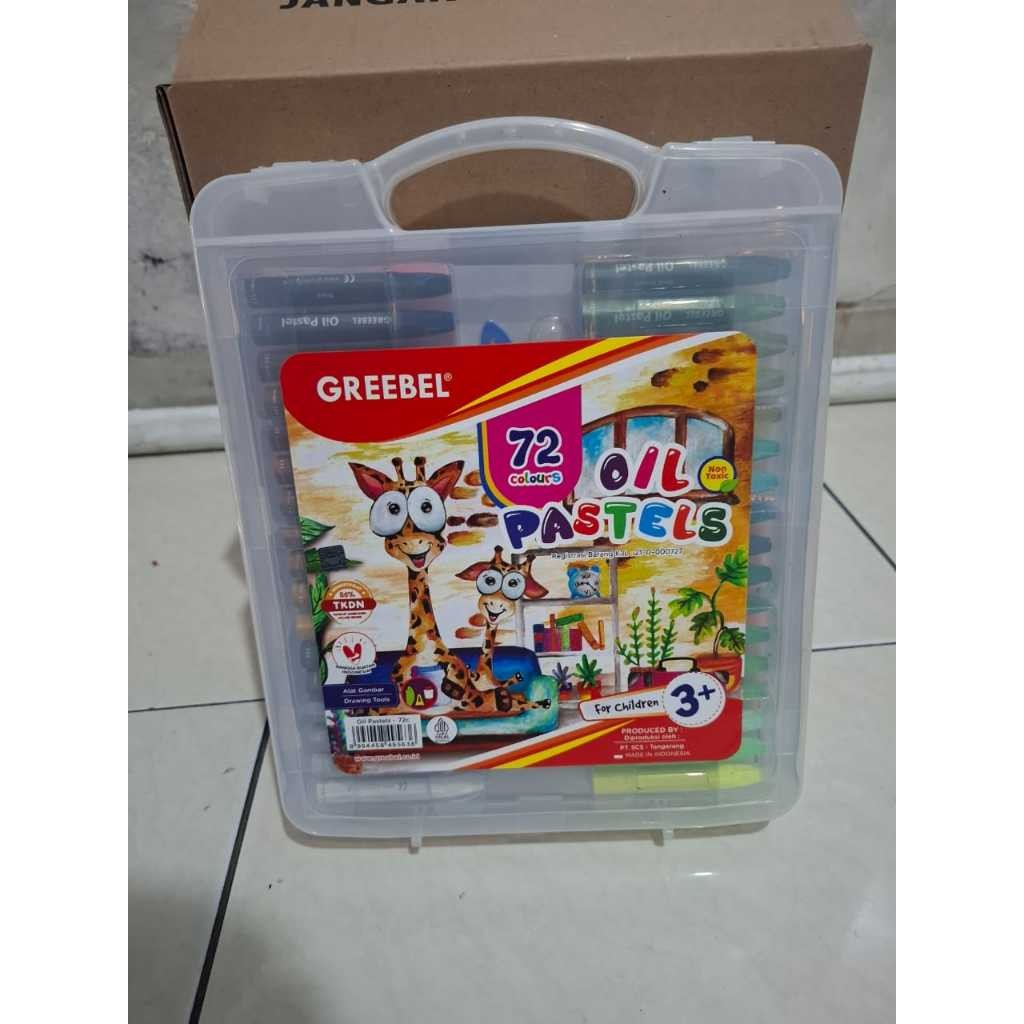 

Crayon Greebel 72 Warna / Oil Pastel Greebel 72 Warna
