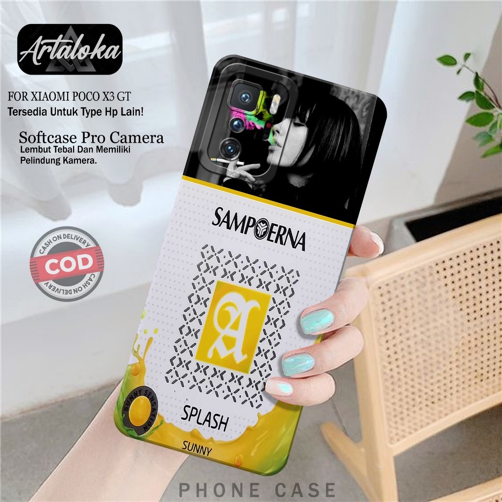 Softcase Hp Xiaomi Poco X3 GT Fashion Case RK Case Poco X3 GT Silikon TPU Pro Camera Casing Xiaomi P