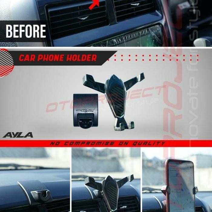 Phone Holder Mobil Agya Sigra Ayla Calya Otoproject - AYLA