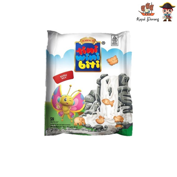 

Tini Wini Biti Biskuit Anak 30 gram - Susu