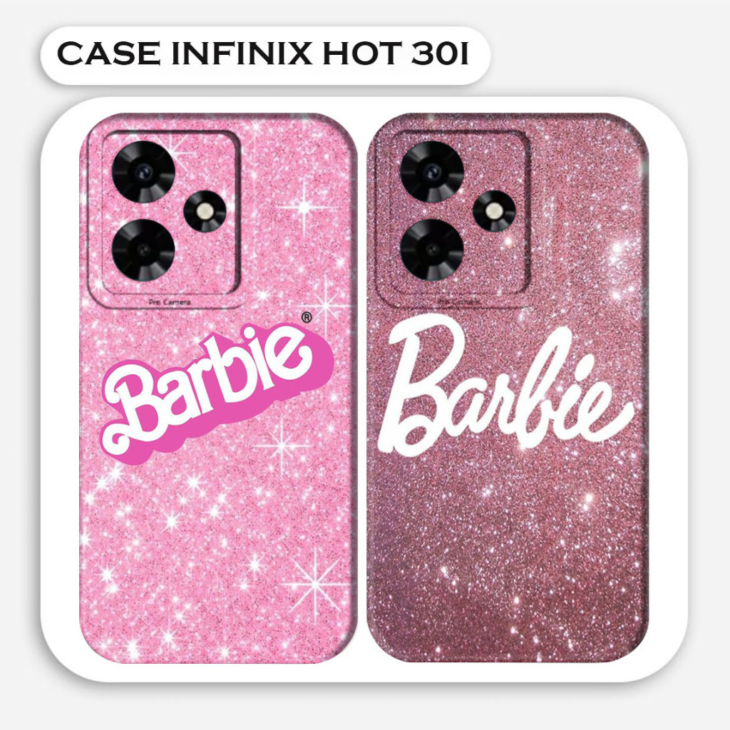 Casing Softcase Macaron Infinix Hot 30i Motif Barbie Terbaru Kekinian Case Hp Cewek Case Hp Murah Ca