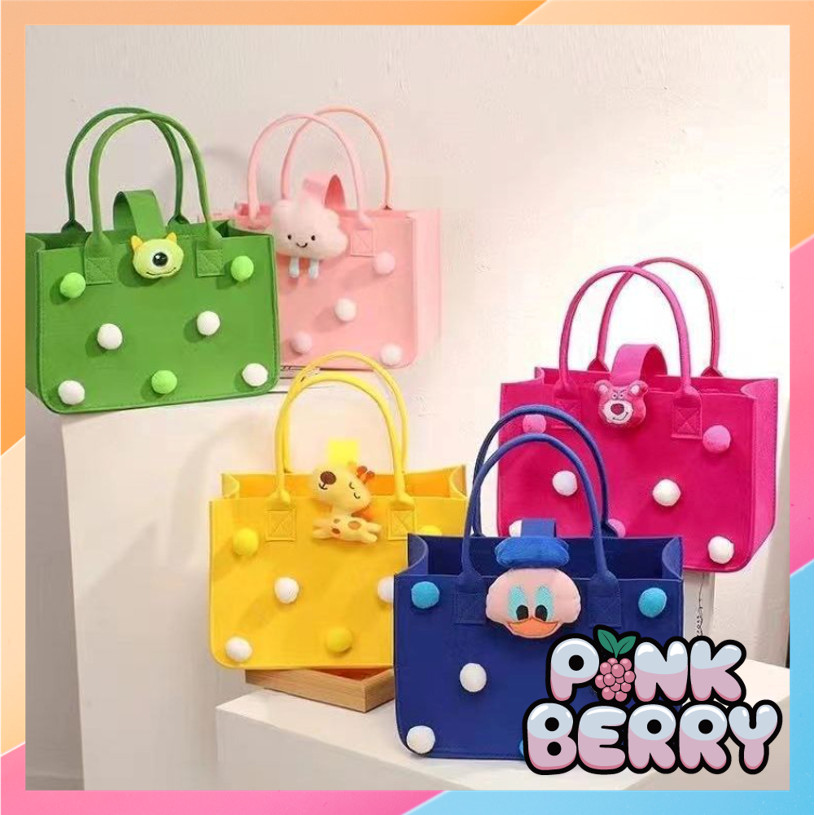 

PINK BERRY T6328 Tas Kartun untuk Souvenir Tas Souvenir Ulang Tahun Goodie Bag Kartun Lucu Goodie Bag Souvenir Bag Birthday