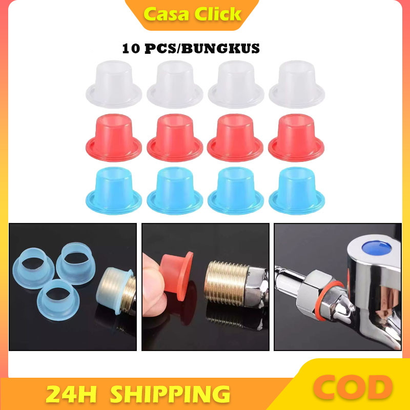 Rubber Ring 40 Pcs/Karet Seal Tape Kran Air Praktis/Karet Seal Silikon Solusi Kran Bocor