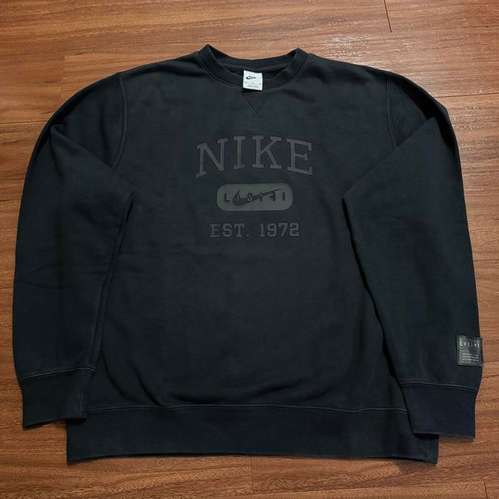 Sweater Crewneck Nike Elite Hitam - Size XL