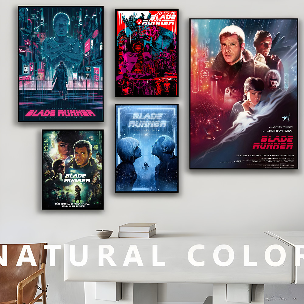 

Retro Movie Blade Runner Classic Sci-fi Film Vintage Posters Sticky Vintage Room Home Bar Cafe Decor Kawaii Room Decor