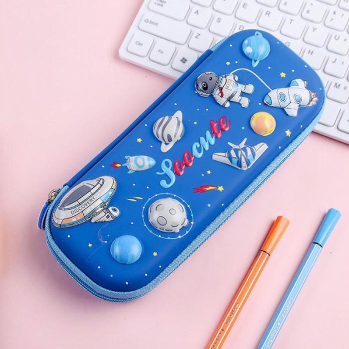 

[New Arrival] Tempat Kotak Pensil 3D Anak Motif Kartun Dino Unicorn - Space