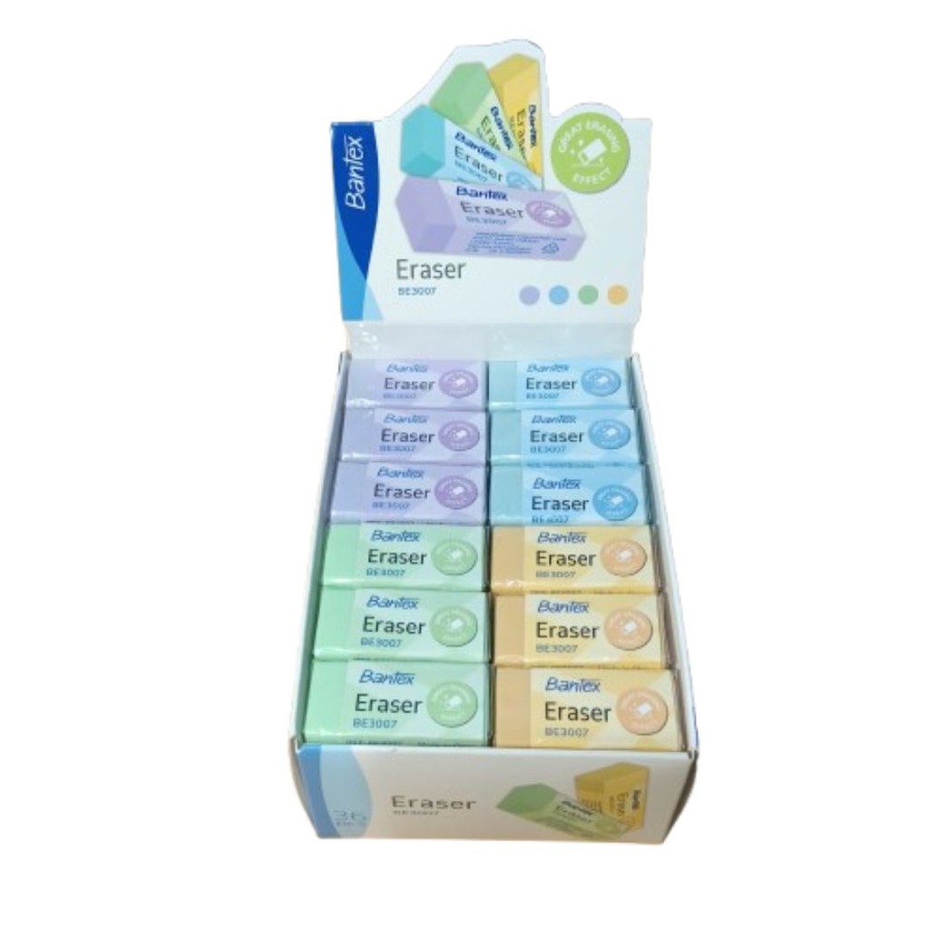 

BANTEX PENGHAPUS UKURAN KECIL ERASER SMALL BE3007