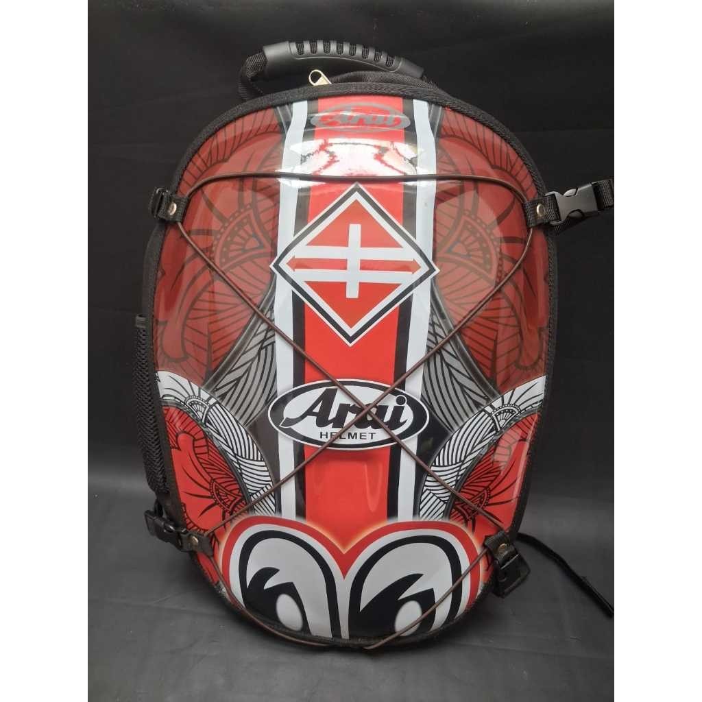 TAS RANSEL / TAS TOURING RANSEL MOTOR MOTIF ARAI  YAMAHA TAS PUNGGUNG RANSEL MODEL ARAI PREMIUM QUAL