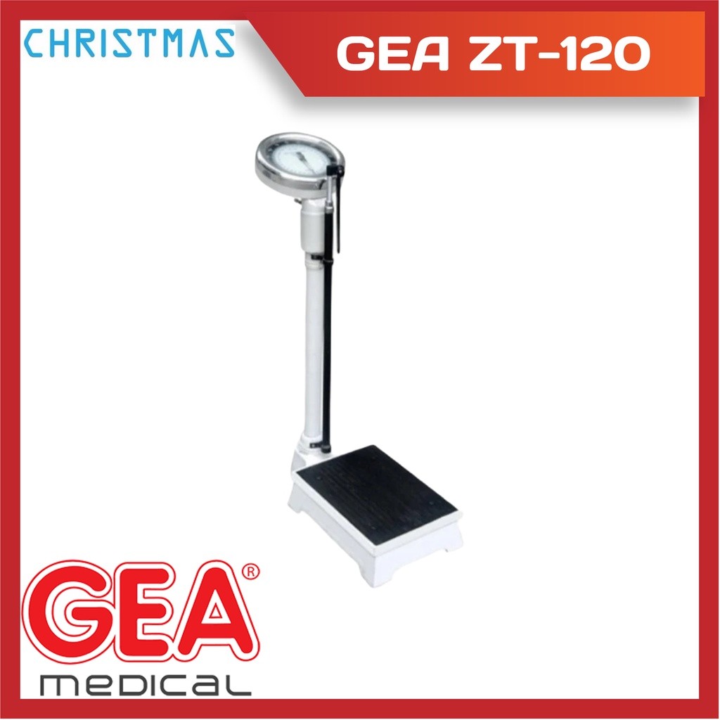 TIMBANGAN ALAT UKUR TINGGI GEA ZT120 / BODY SCALE STATURE METER ZT 120