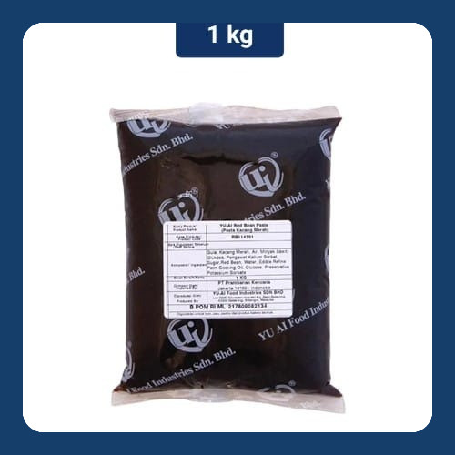 

PROMO Yu ai Yu-ai Red Bean Paste / Pasta Kacang Merah / kacang merah 1 kg