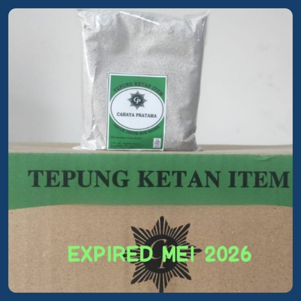 

Tepung Ketan Hitam Cahaya Pratama 250gr