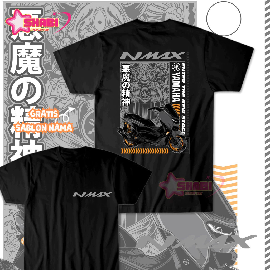 Baju Kaos Anak Gratis Sablon Nama - KAOS ANAK MOTOR PENDEK | CUSTOM KARAKTER GAMBAR/NAMA | ANAK UMUR