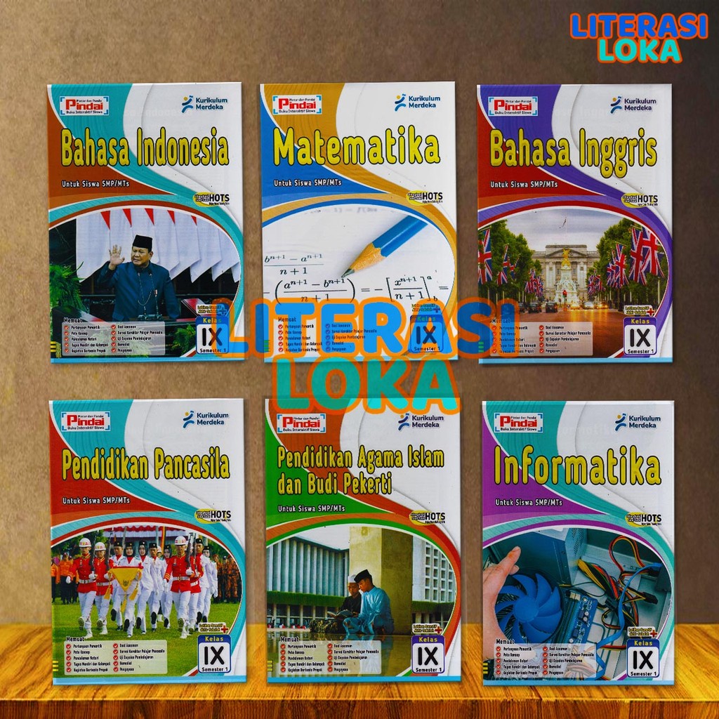 LKS Pindai SMP Kelas 9 Kurikulum Merdeka Arya Duta Semester 1