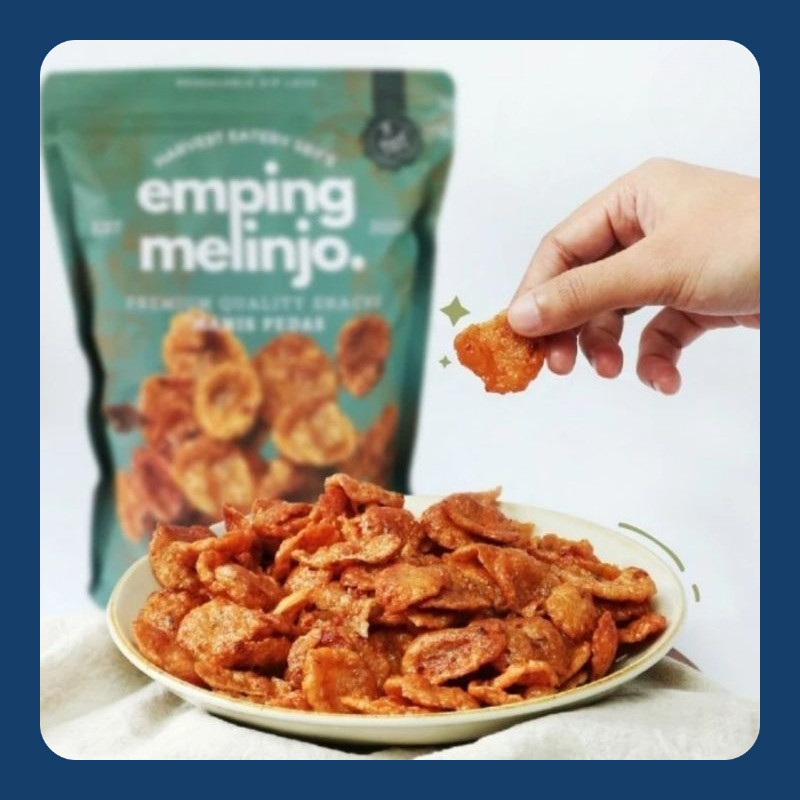 

Emping Melinjo Harvest Eatery Pedas Manis 500g
