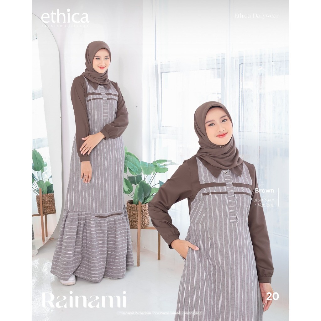 ETHICA Dress Rainami 20 Gamis Daily Premium ORIGINAL