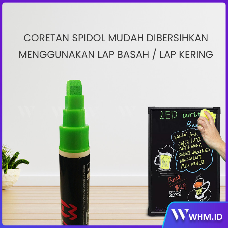 

SPIDOL PAPAN TULIS LED 7MM 8PCS / SPIDOL KAPUR CAIR