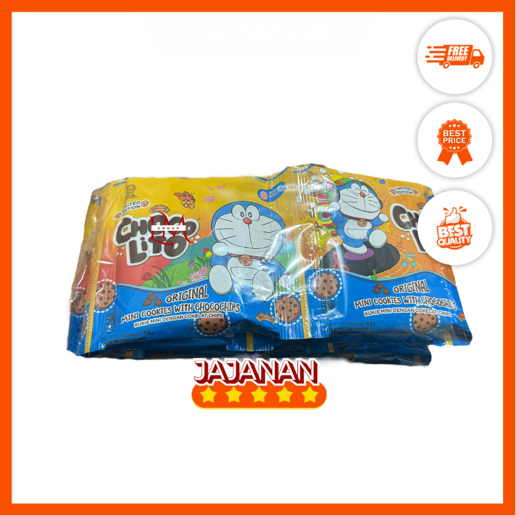 

Choco Lito Mini Cookies 1 Pack Isi 10 pcs @15gr Jajanan Termurah