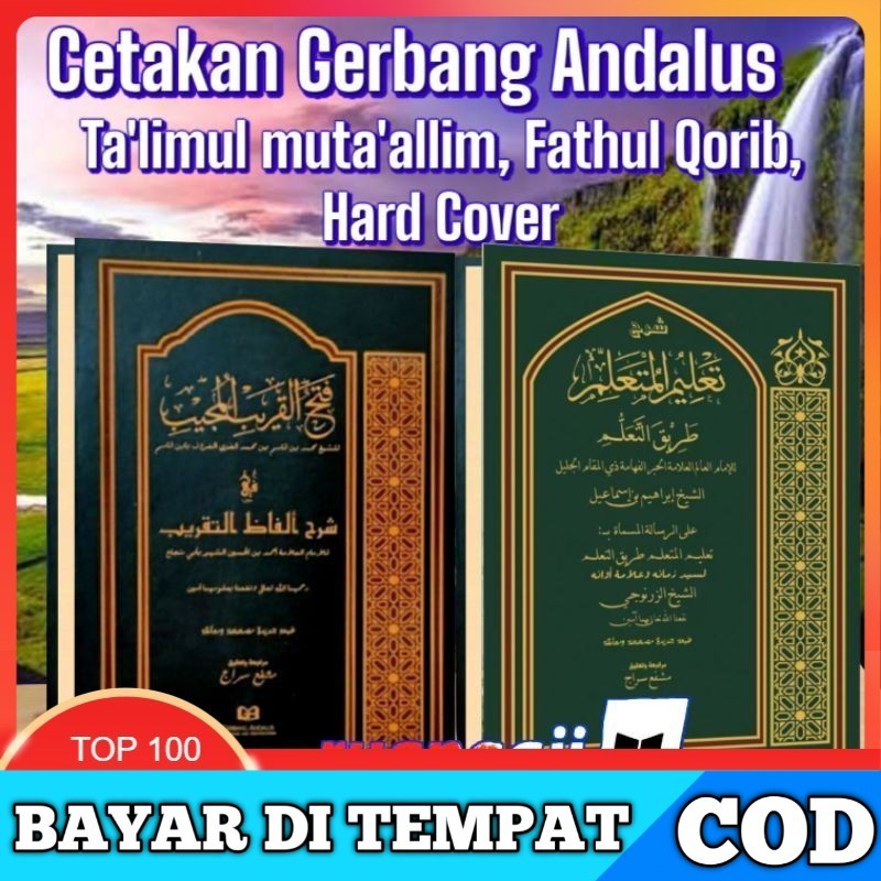 Original Fathul Qorib + Ta'limul Muta'allim gerbang Andalus Hard Cover/Fathul Qorib gerbang Andalus