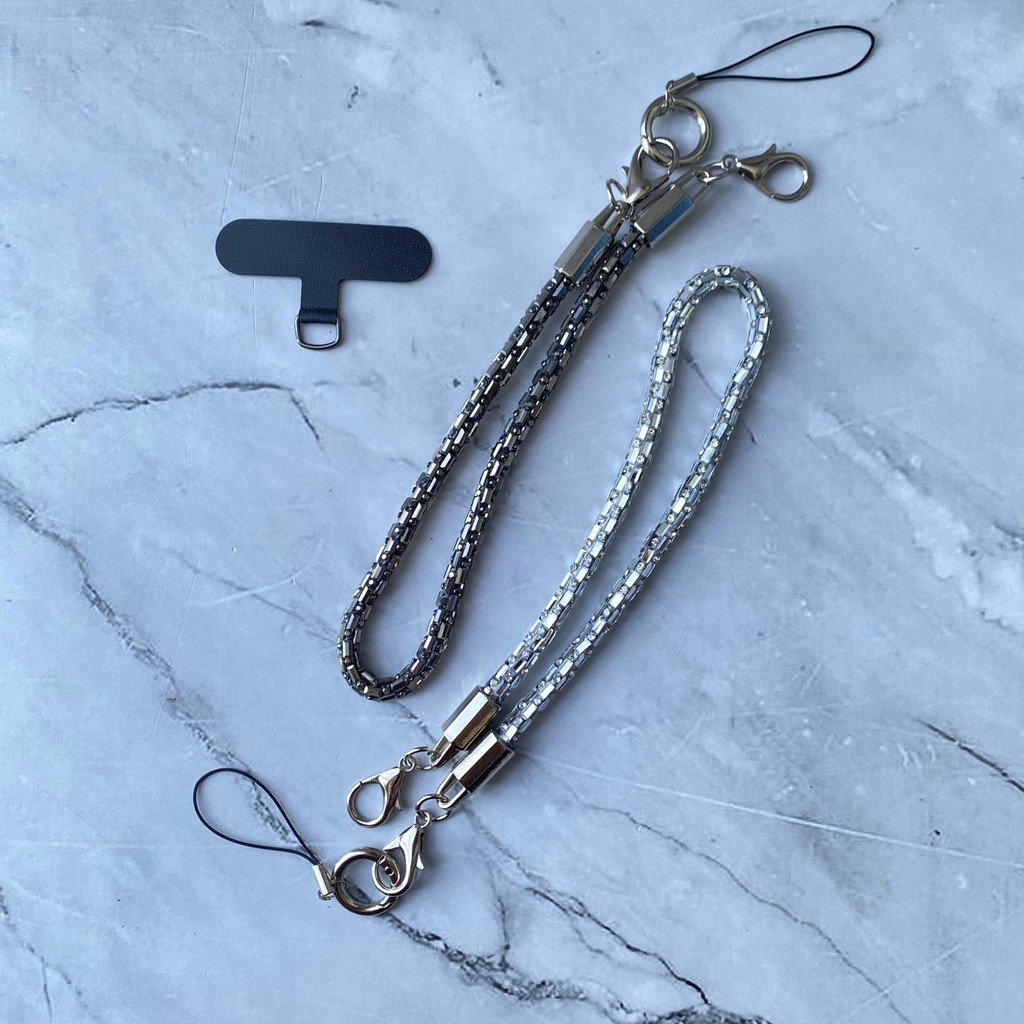 PHONE STRAP SHORT JAPAN CRYSTAL