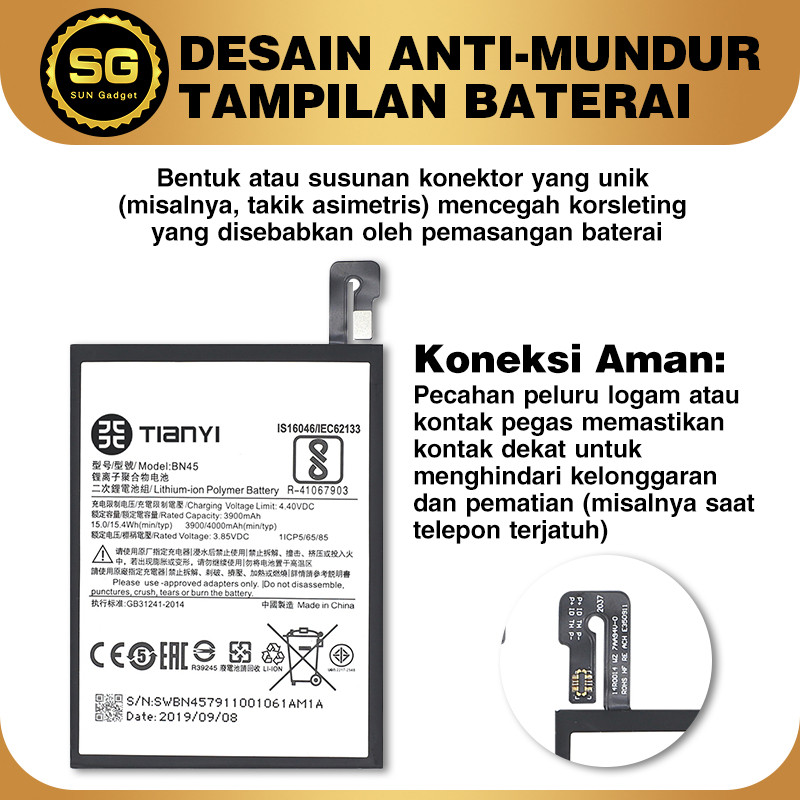 Baterai Samsung J7 Prime / Samsung J6 Plus / Samsung J4 Plus / Samsung J4 Core Batre Original 100%