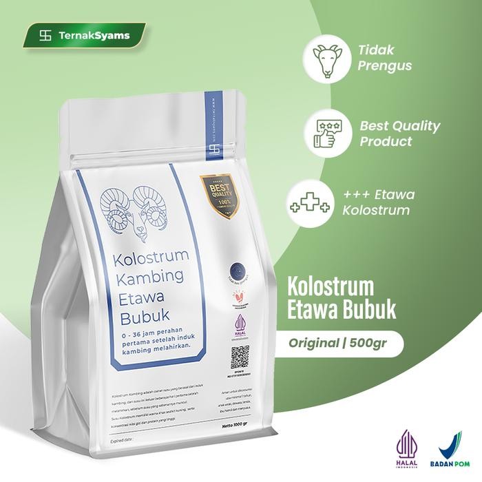 

PROMO!Premium Susu Kambing Etawa Kolostrum Colostrum Bubuk Ternak SyamsREADY