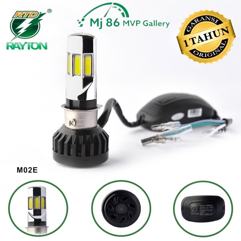 Lampu Led Rtd 6 Sisi Original Rayton / Lampu Led Rtd 3 Sisi Universal