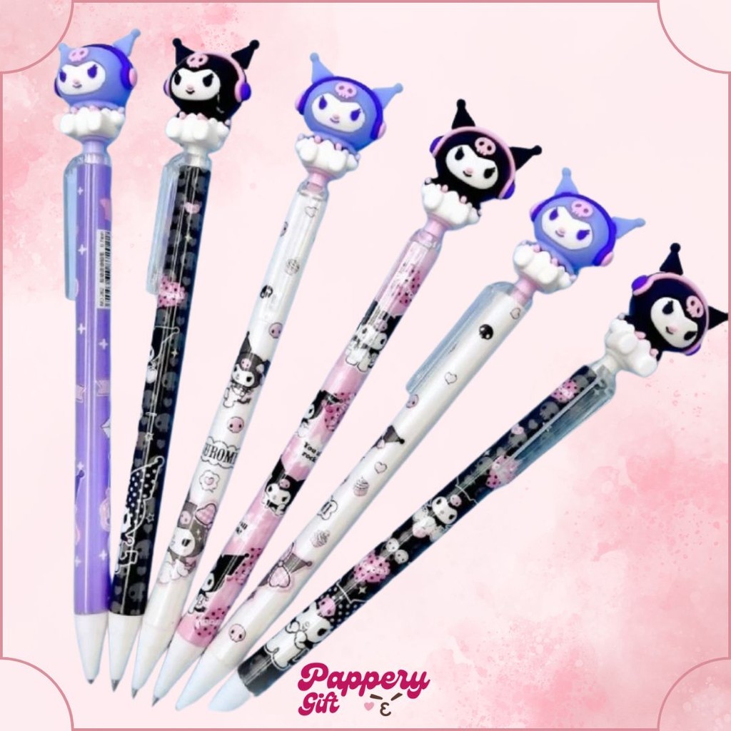 

Pensil Mekanik 0.5mm Motif Sanrio Kuromi Labubu Space Travel - SE0539