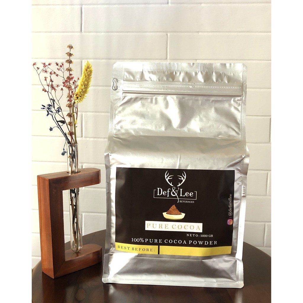 

Pure Cocoa Chocolate Powder (Bubuk Coklat Murni) Pack 1000 Gram (1KG)