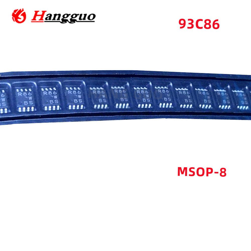 5PCS/Lot Original 93C86 R86 Mini MSOP8 IC Chip