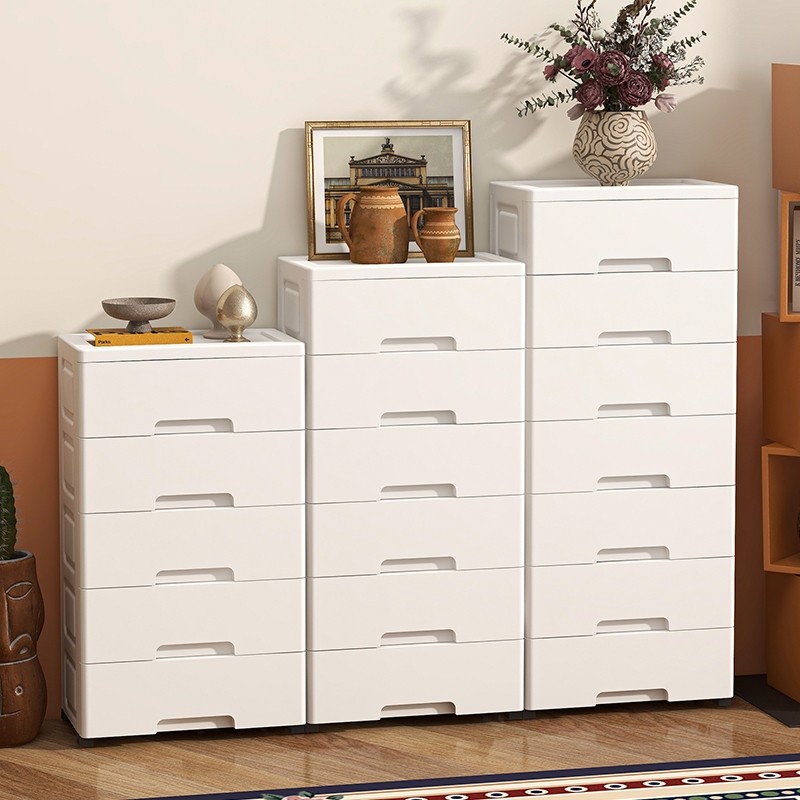 Lemari Plastik Susun Kotak Penyimpanan Multifungsi lemari pakaian plastik/ lemari pakaian / lemari p