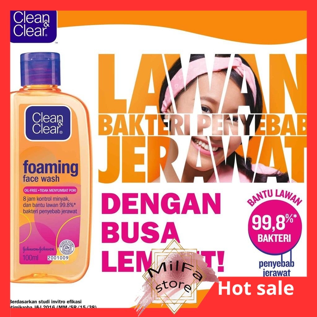 MF903 Clean and Clear Foaming Face Wash