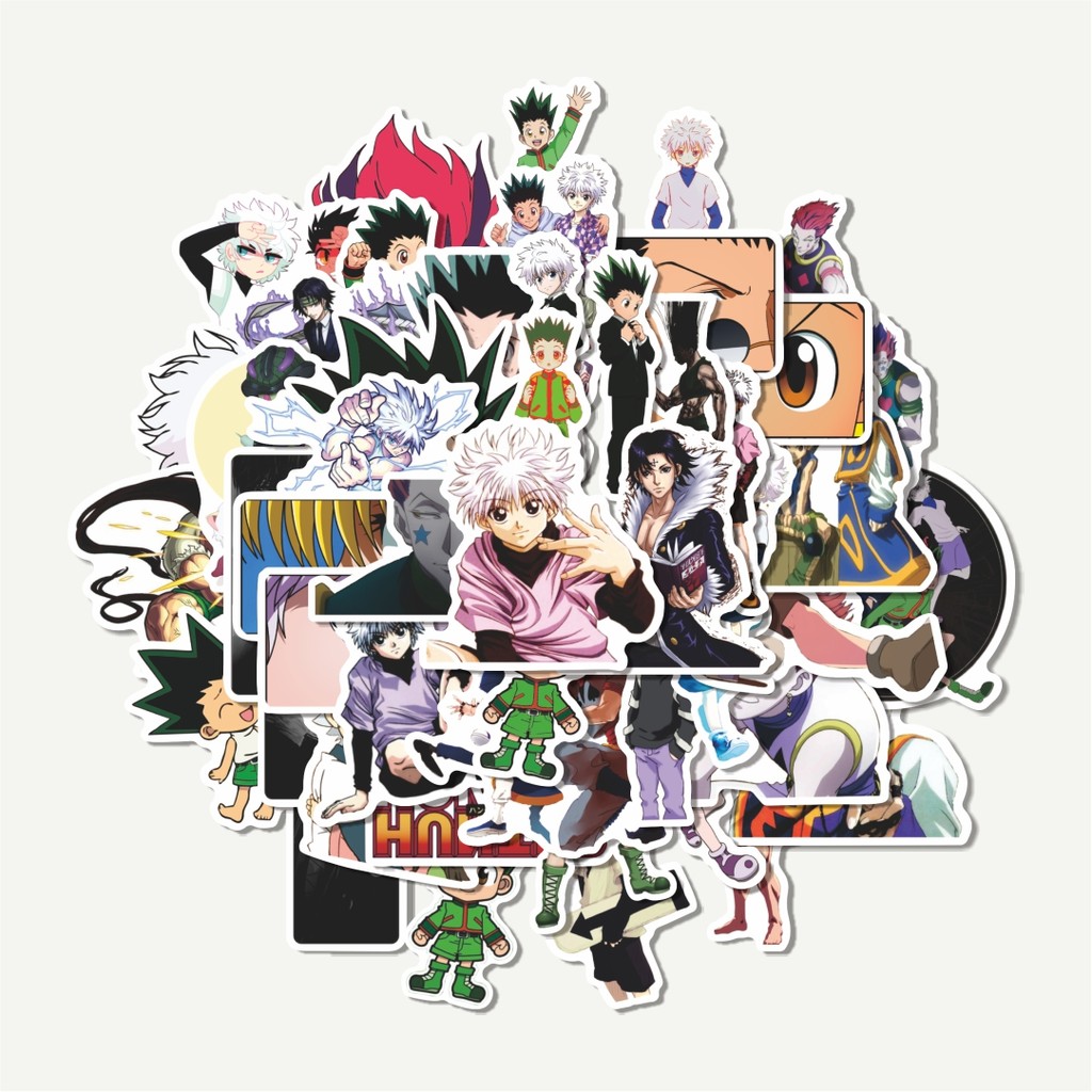 

Sticker Pack Sticker Anime Hunter X Hunter | Sticker TUMBLR | Stiker LAPTOP KOPER HELM