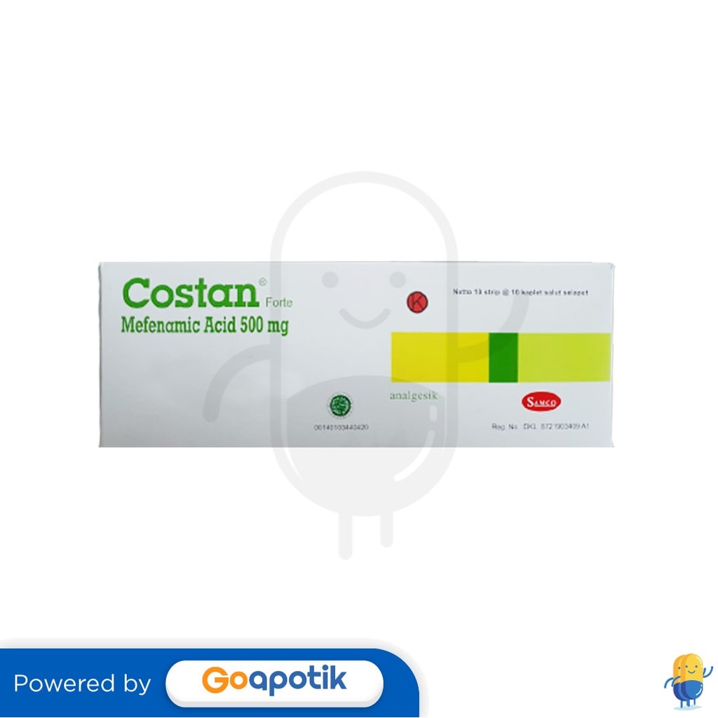 Costan Forte 500 Mg Box 100 Kaplet