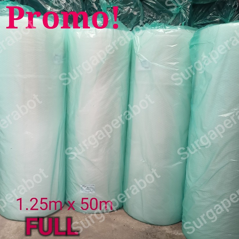 

KAYDEN STORE Bubble wrap Bening 1 roll bisa gojek bubblewrap packing Plastik buble warp Lokasi Bandung