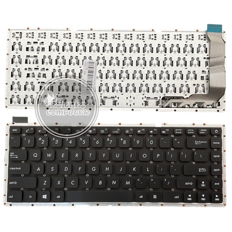 KEYBOARD ASUS X441, X441S, X441U, X441H, X441N HITAM TERLARIS