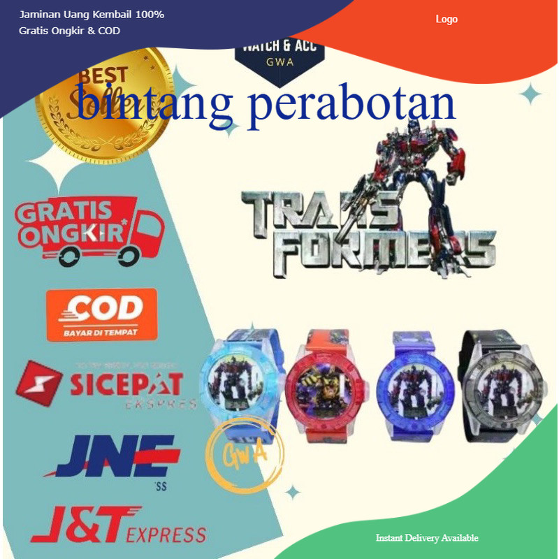 Jam Tangan Anak-Anak Digital Laser Musik