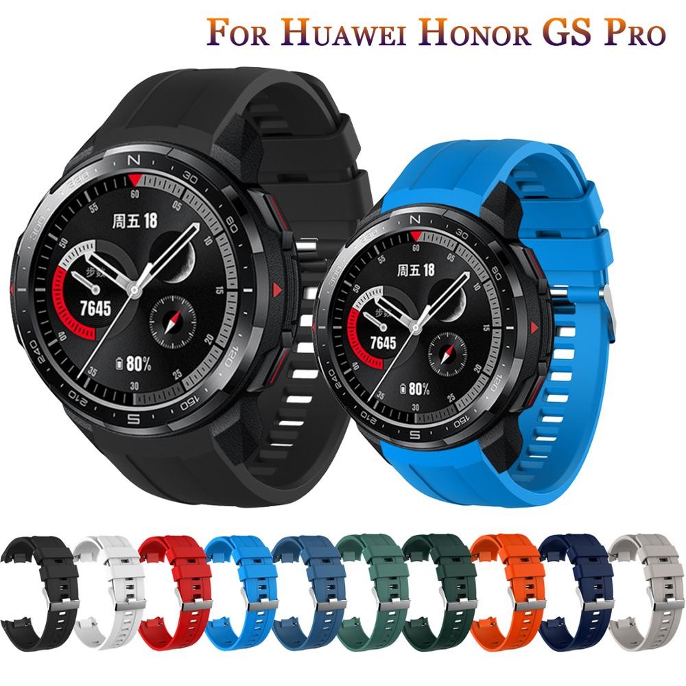 Strap For Huawei Honor GS Pro Silicone Fashion Sport Replacement Watch Wrist Band For Honor GS Pro S
