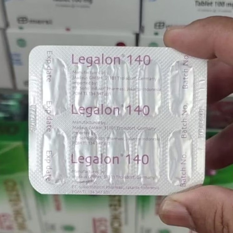 LEGALON 140mg STRIP 10 KAPSUL