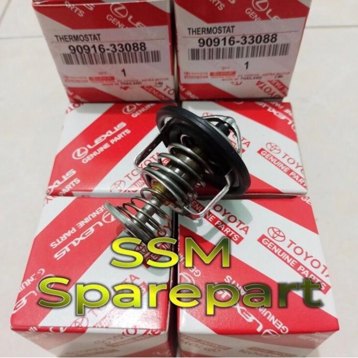 STOK BARU Thermostat Termostat Toyota Avanza Xenia 2004-2011 Original 1Pc - -, -