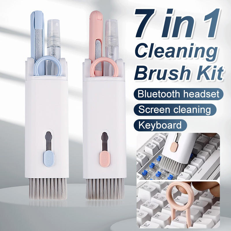 Sikat Brush Pembersih Keyboard laptop 7in1 Multifungsi Cleaning Kit Perlengkapan Keyboard