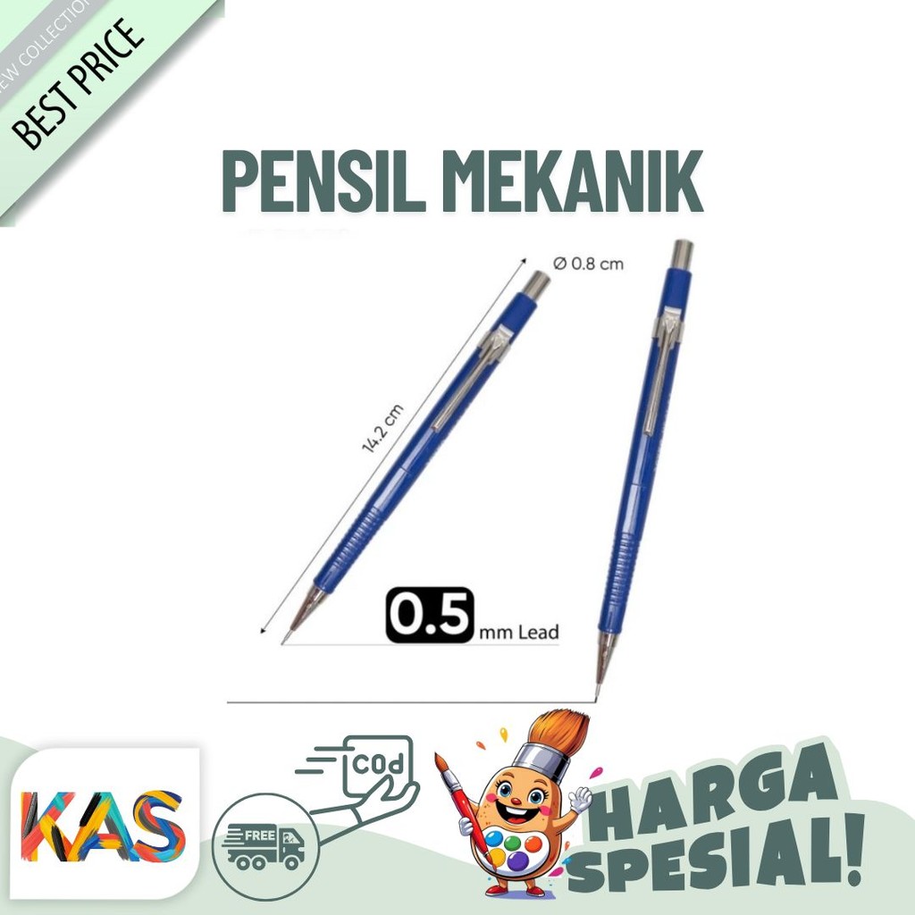 

Pensil Mekanik / Mechanical Pencil Joyko MP-01 0,5 mm - Satuan