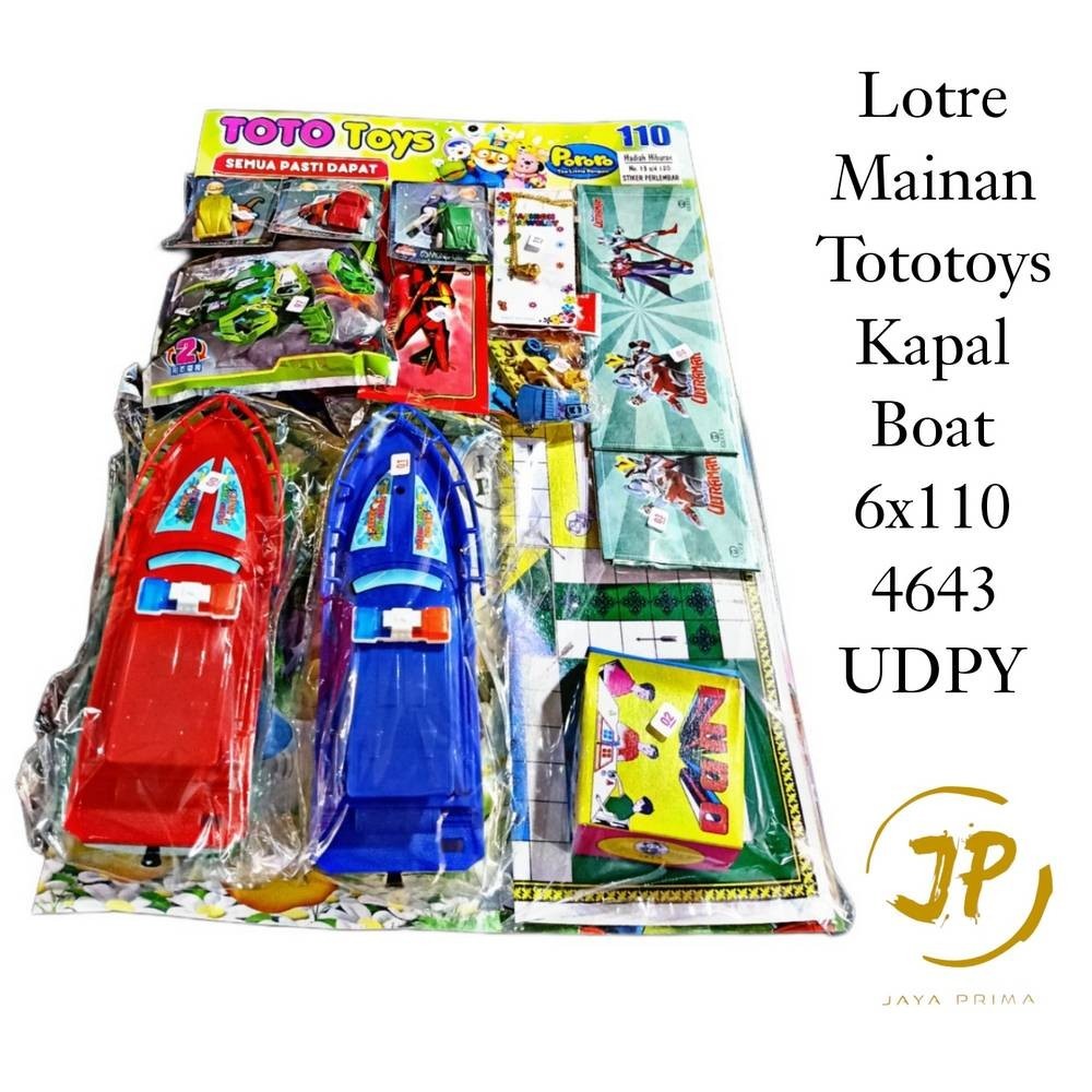 Mainan Anak (120 Kupon )Lotre Mainan Tototoys 6X120