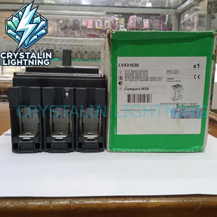 MCCB NSX 250N 3 Pole 175/250A Schneider