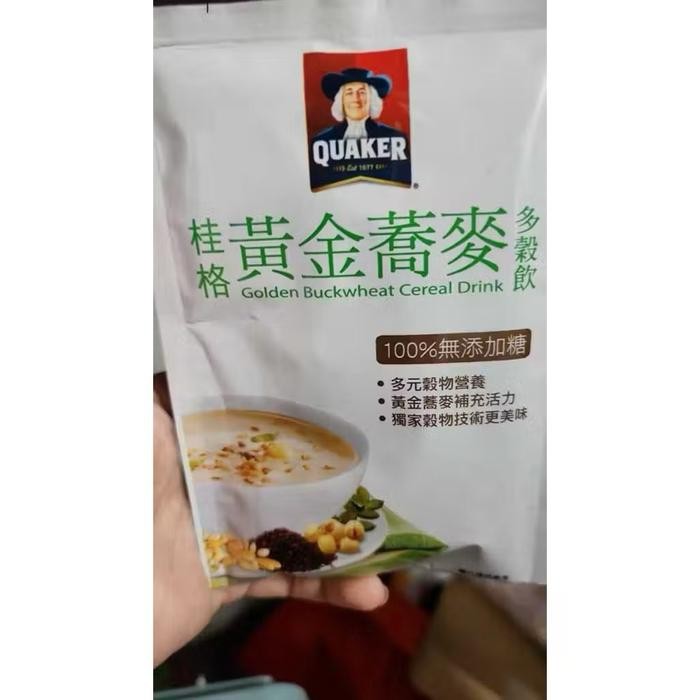 

Per 5 Sachet Quaker Taiwan golden Buckwheat cereal drink