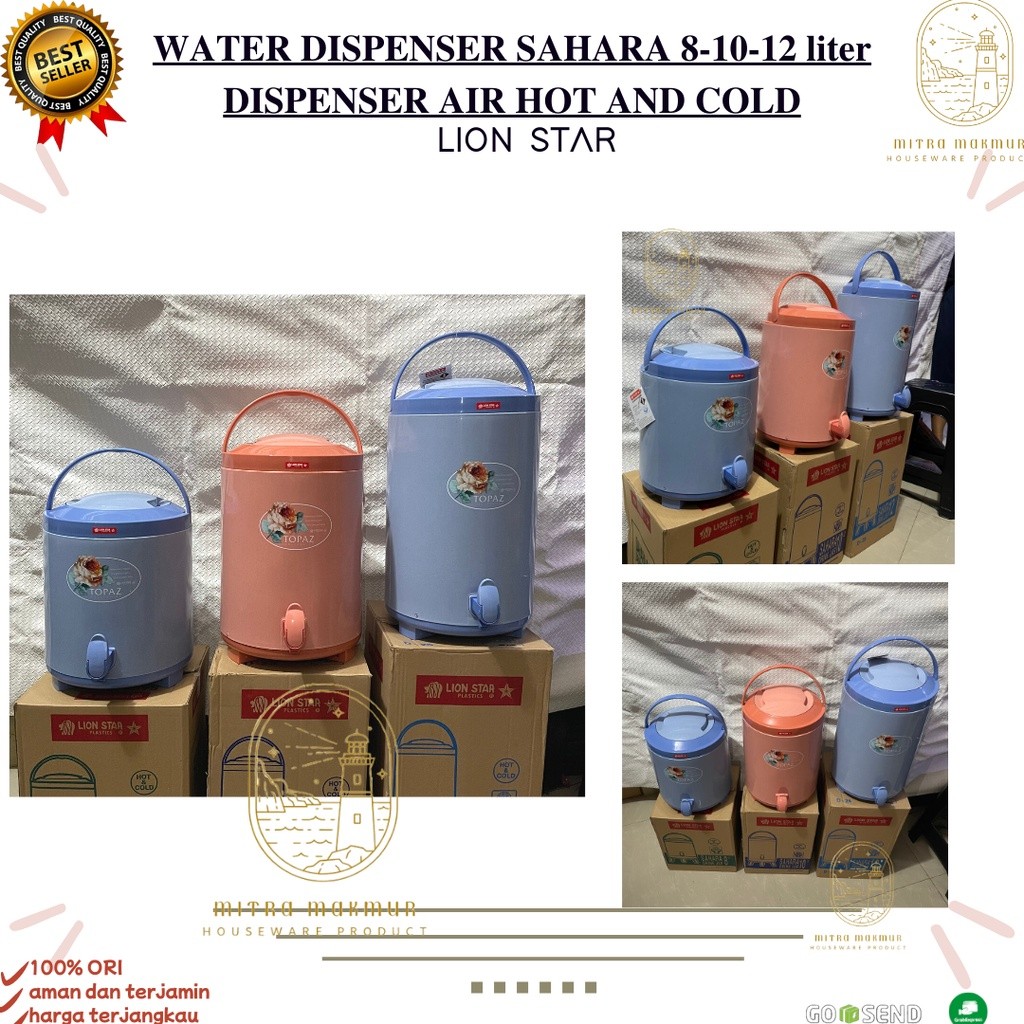 [Termurah]  Dispenser Air Sahara Hot And Cold / Dispenser Air / Sahara Water Pot Lion Star