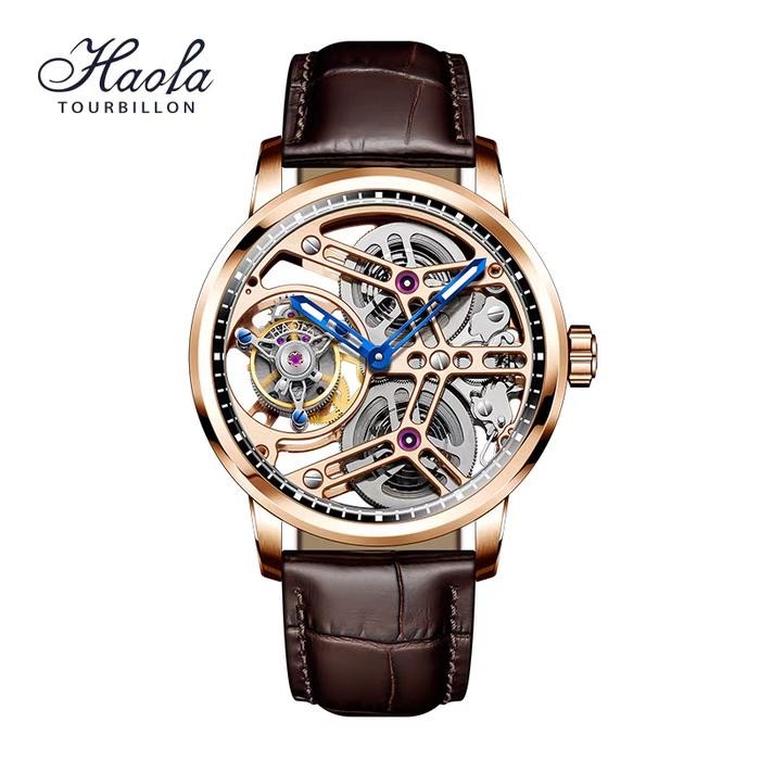 Haofa 1940 Tourbillon Double Spring Drive